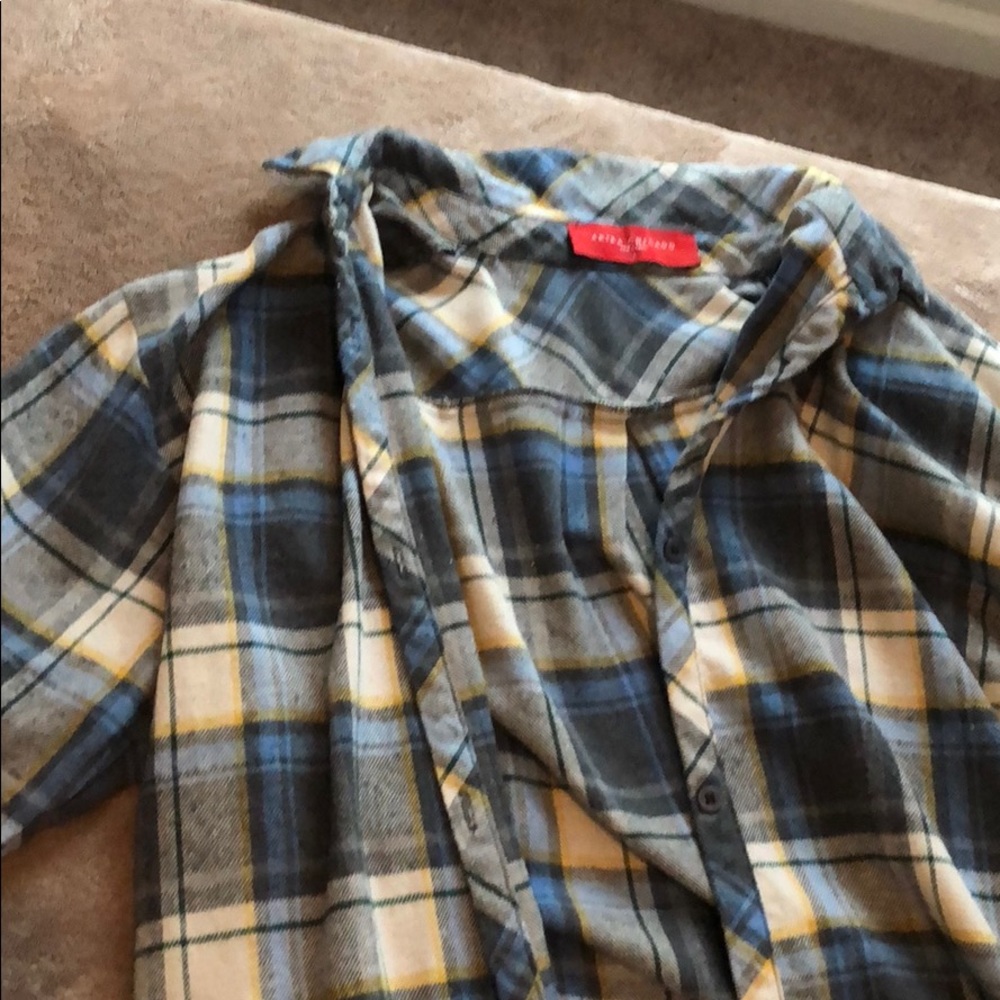 Long flannel